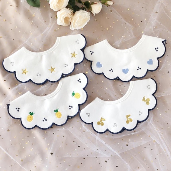 5 pcs set Cute baby bibs for newborn - Picture 2 of 16